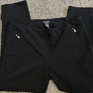 Soho Black Ankle Pants